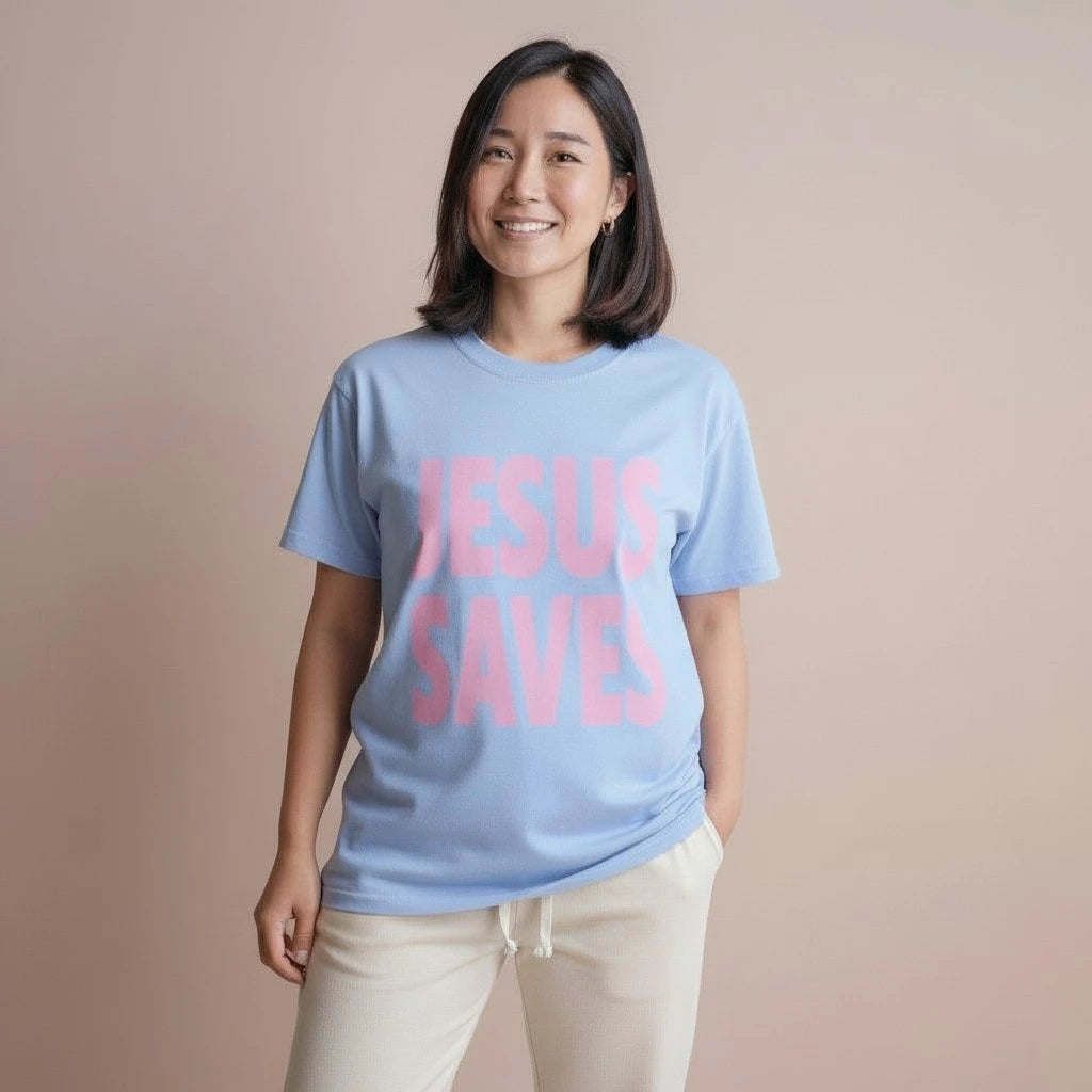 Jesus Saves Graphic Tee