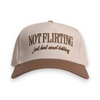 Not Flirting Just Hot and Talking Hat