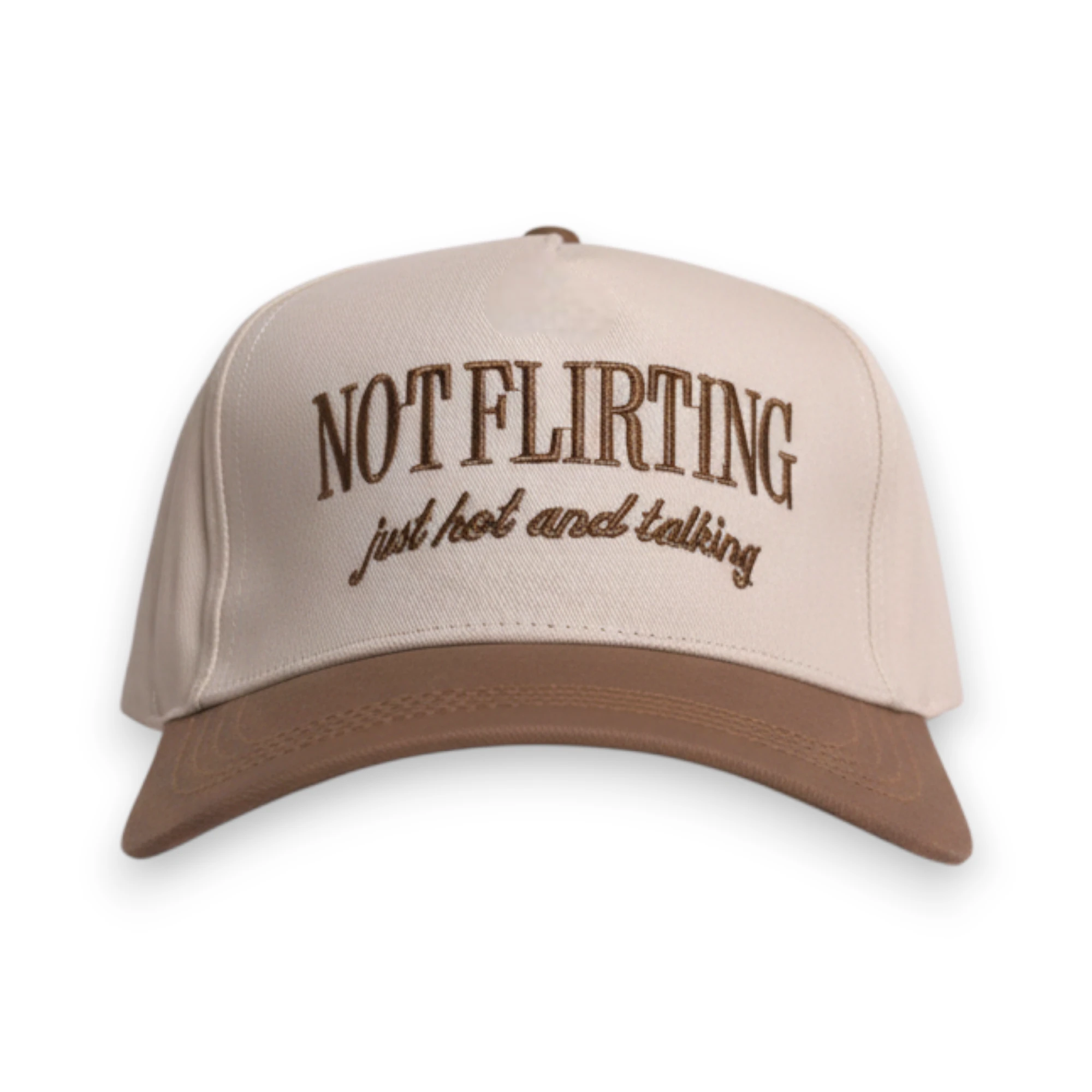 Not Flirting Just Hot and Talking Hat