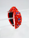 4TH of July USA Rhinestone Stud Headband